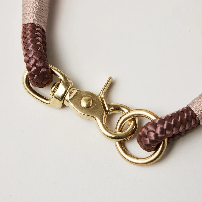 Festes Halsband Classy Chestnut BEIGE