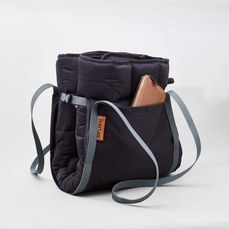 2-in-1 Hunde-Reisedecke Pocket GRAU, 100×75 cm