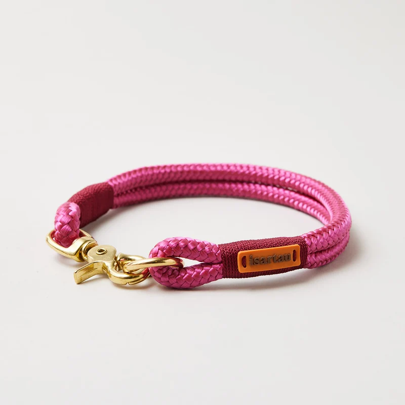 Festes Halsband Viva Magenta BURGUNDER