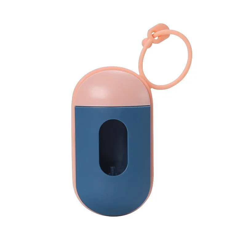 Portable Dog Poop Bags Dispenser Waste Garbage Holder Dispensers Outdoor Pets Dogs Trash Cleaning Supplies Dog Waste Poop Bags