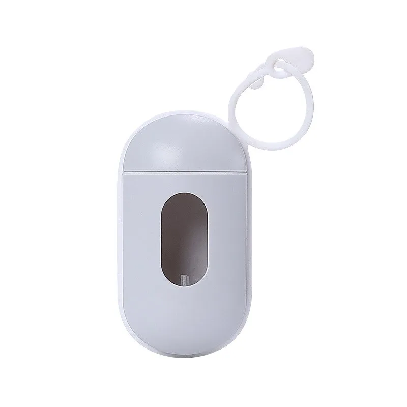 Portable Dog Poop Bags Dispenser Waste Garbage Holder Dispensers Outdoor Pets Dogs Trash Cleaning Supplies Dog Waste Poop Bags