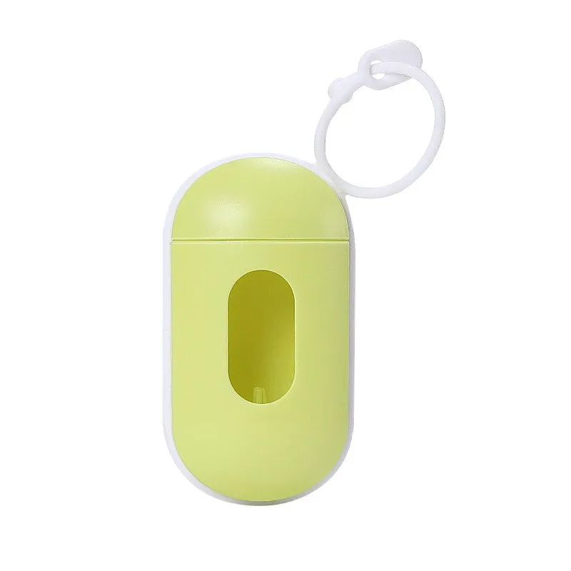 Portable Dog Poop Bags Dispenser Waste Garbage Holder Dispensers Outdoor Pets Dogs Trash Cleaning Supplies Dog Waste Poop Bags
