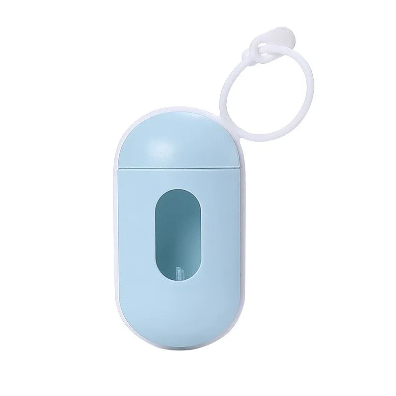 Portable Dog Poop Bags Dispenser Waste Garbage Holder Dispensers Outdoor Pets Dogs Trash Cleaning Supplies Dog Waste Poop Bags