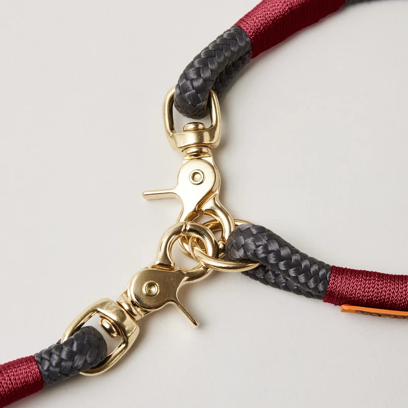 Festes Halsband Heaven's Rock BURGUNDER
