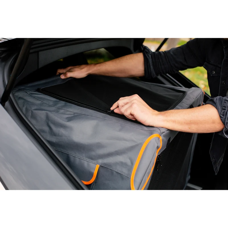 Knuffelwuff faltbare Hundebox Auto Transportbox Alverstone