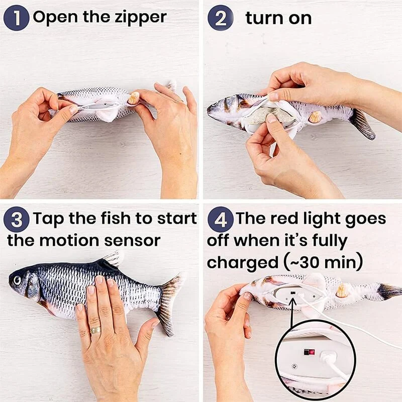 ES-FUN ™ FISH KICKER TOY