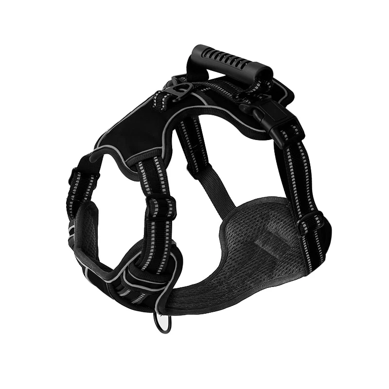 No Pull Dog Harness With 2 Leash Clips