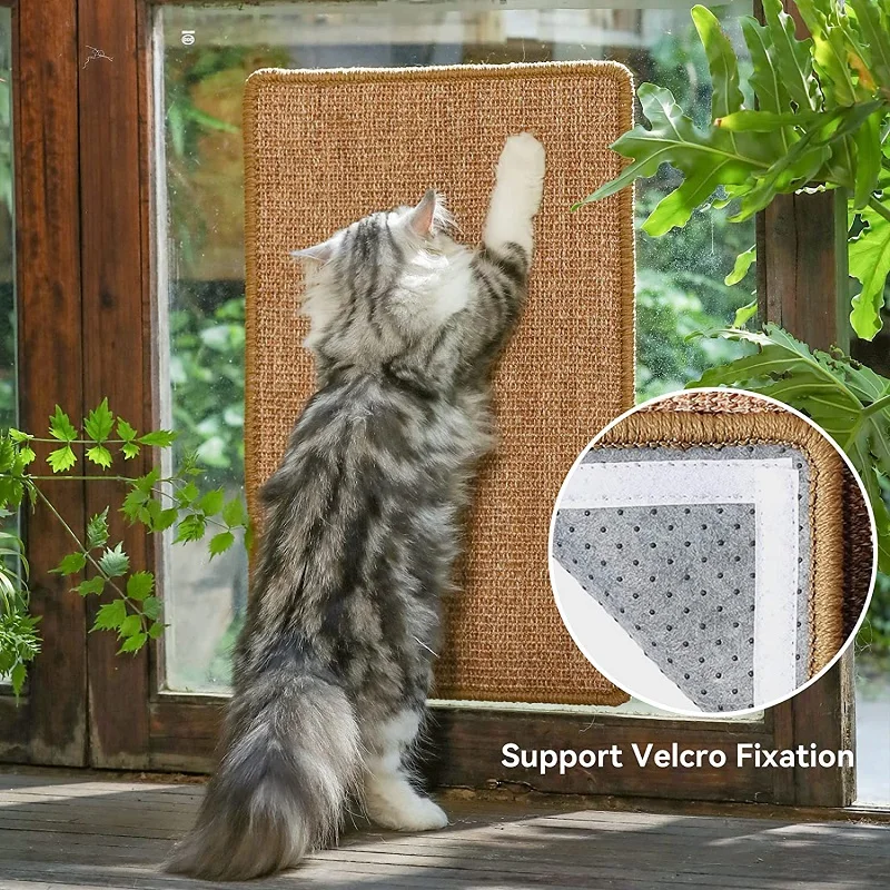 Cat Scratcher Mat for Indoor Couch Cat Scratch Sisal Mat for Cat Scratching Post Cat Scratch Protect Furniture Sofa Cat Supplies