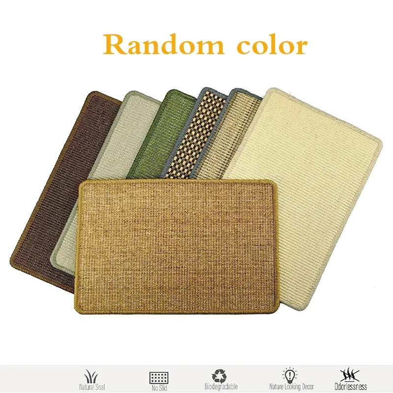 Cat Scratcher Mat for Indoor Couch Cat Scratch Sisal Mat for Cat Scratching Post Cat Scratch Protect Furniture Sofa Cat Supplies