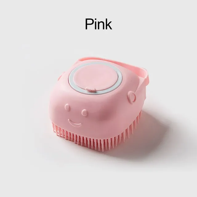 Pet Dog Brush Silicone Bathroom Puppy Massager Gloves Bath Brush Soft Safety Dog Comb Cat Cleaning Grooming Supplies