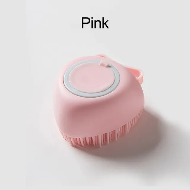 Pet Dog Brush Silicone Bathroom Puppy Massager Gloves Bath Brush Soft Safety Dog Comb Cat Cleaning Grooming Supplies