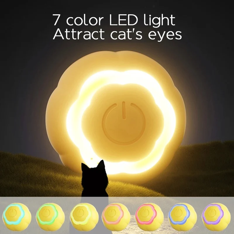 Smart Cat Toys Automatic Rolling Ball Electric Pet Toys For Cats