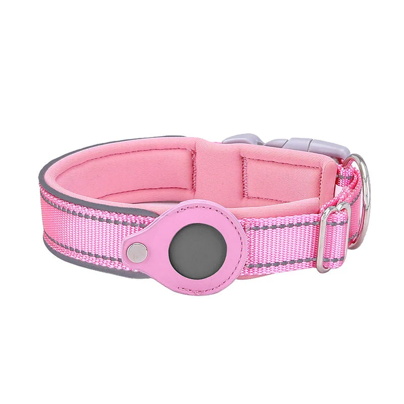 Hundehalsband mit integriertem Apple Airtag Halter