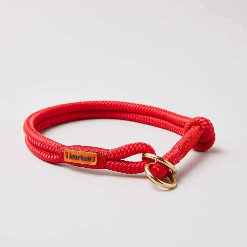 Zugstopp-Halsband Red Fairy ROT