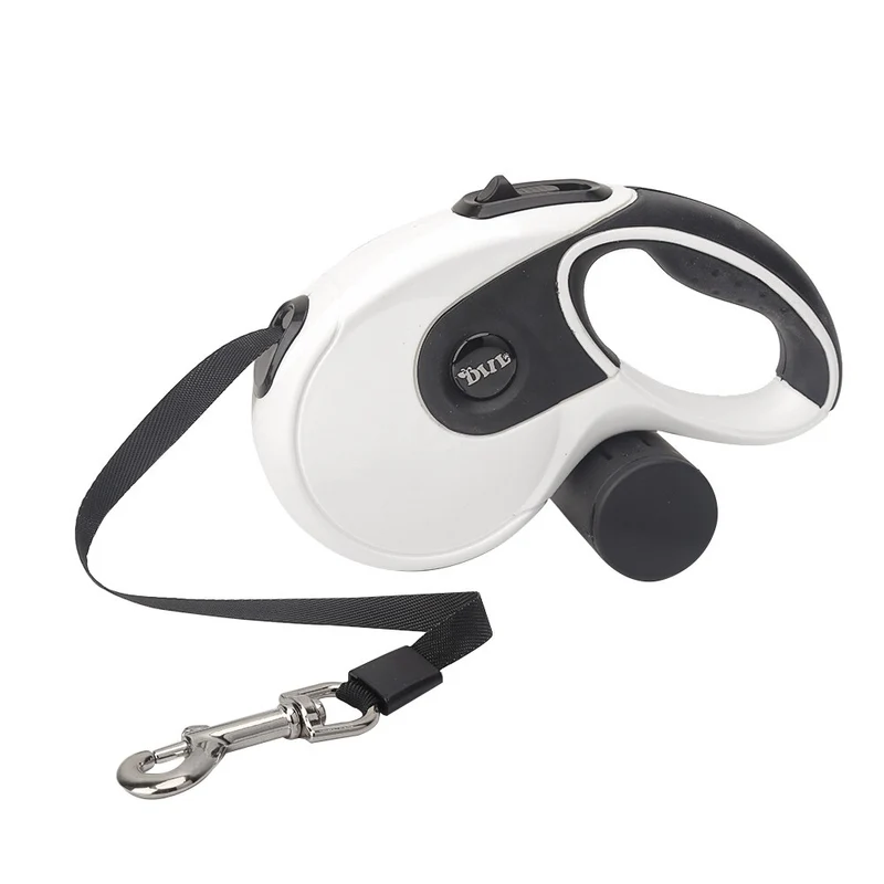 5M Retractable Dog Leashes Automatic Extending Nylon Walking Pet Dog Lead Leash