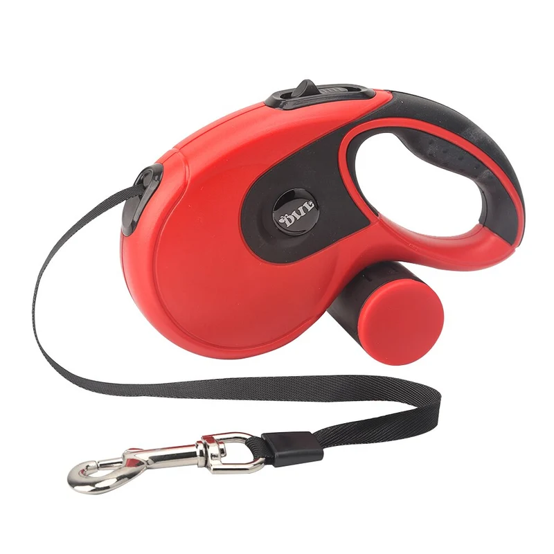 5M Retractable Dog Leashes Automatic Extending Nylon Walking Pet Dog Lead Leash