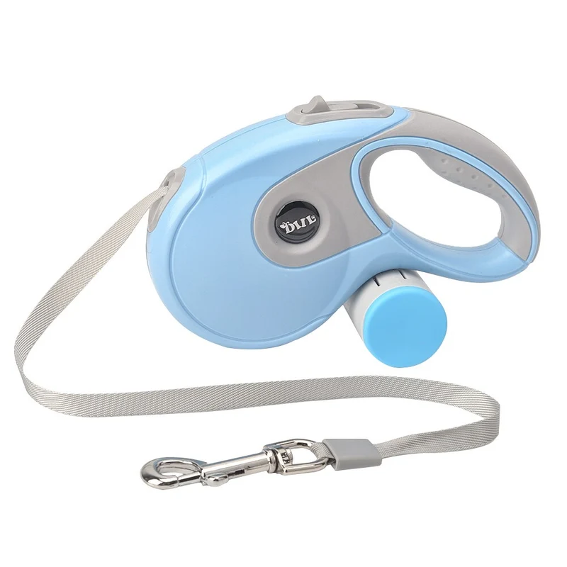 5M Retractable Dog Leashes Automatic Extending Nylon Walking Pet Dog Lead Leash
