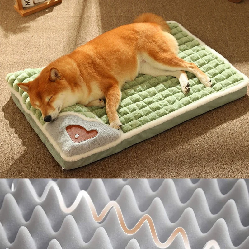 Pet Dog bed mat Protect cervical spine Detachable Dog house
