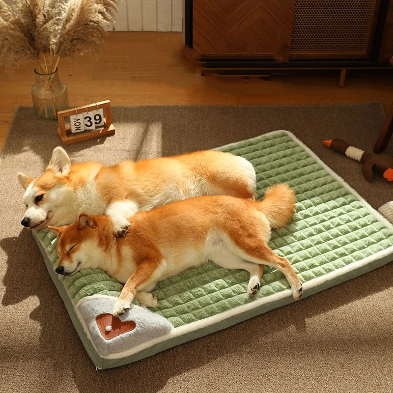 Pet Dog bed mat Protect cervical spine Detachable Dog house