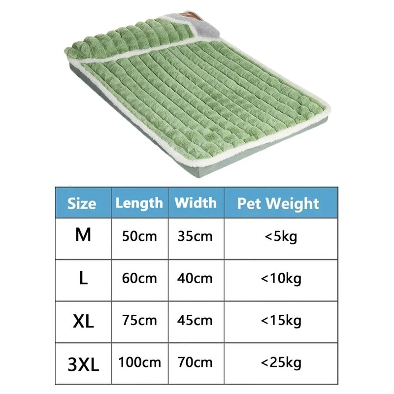 Pet Dog bed mat Protect cervical spine Detachable Dog house