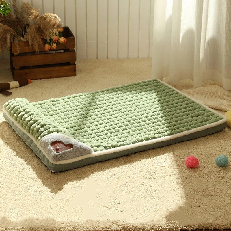 Pet Dog bed mat Protect cervical spine Detachable Dog house