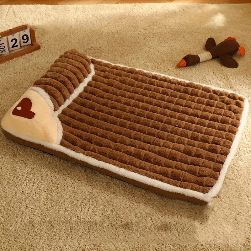 Pet Dog bed mat Protect cervical spine Detachable Dog house