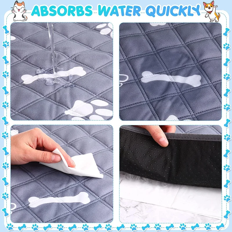 Cat Dog Mat Reusable Dog Pee Pad