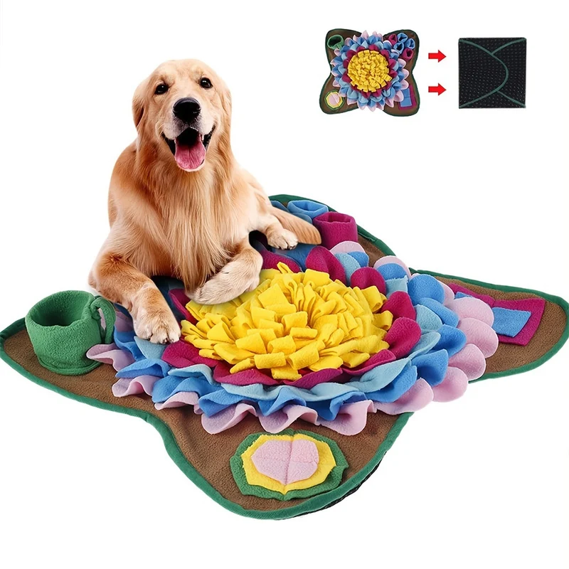Dogs Snuffle Mat Pet Leak Food Anti Choking Mat Dog