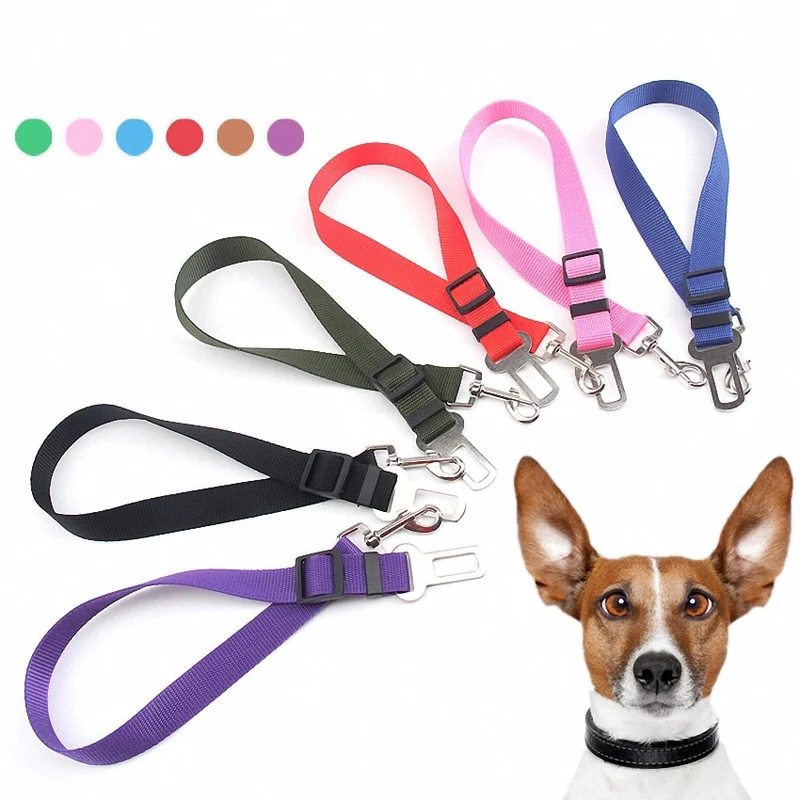 Adjustable Pet Dog Car Seat Belts