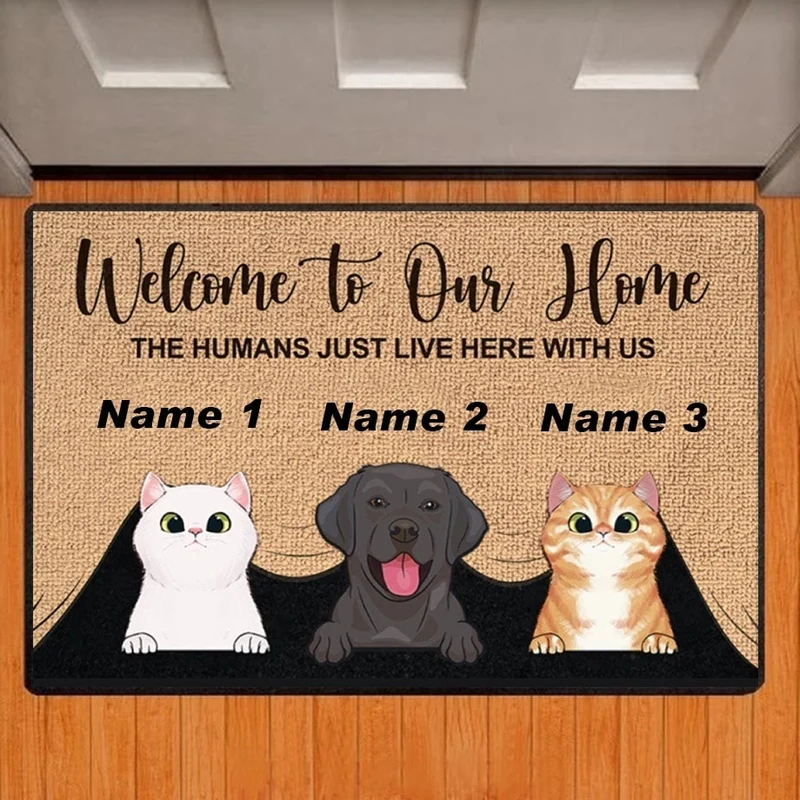 Dog mat - Patterns can be customized