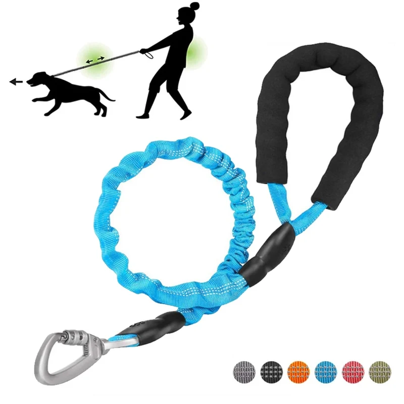 Dog Leash Elastic Reflective Pet leashes