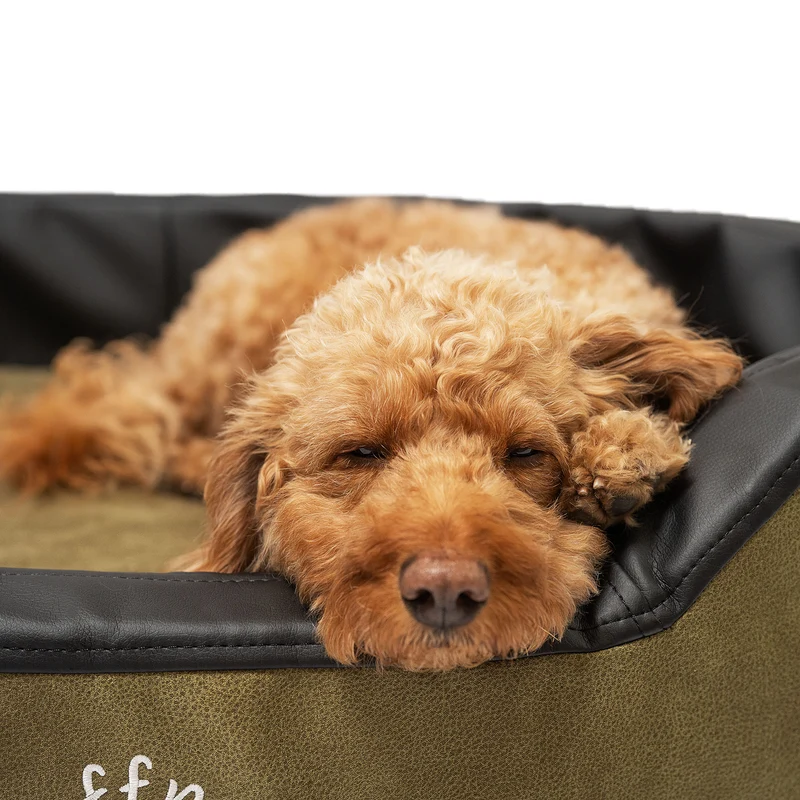 Hundebett Relaxnest Grün