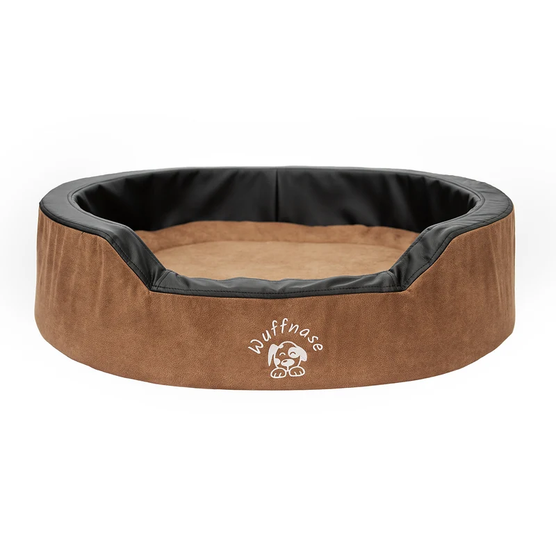 Hundebett Relaxnest Braun