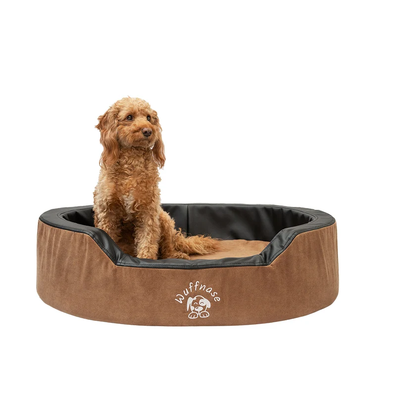 Hundebett Relaxnest Braun