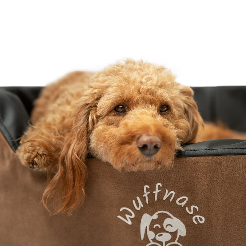 Hundebett Relaxnest Braun