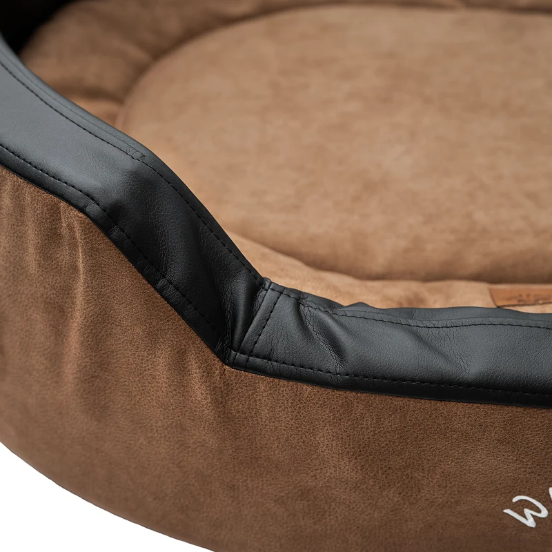Hundebett Relaxnest Braun