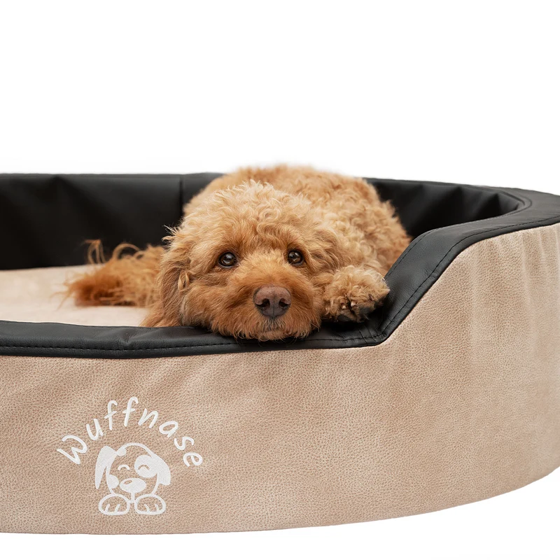 Hundebett Relaxnest Beige