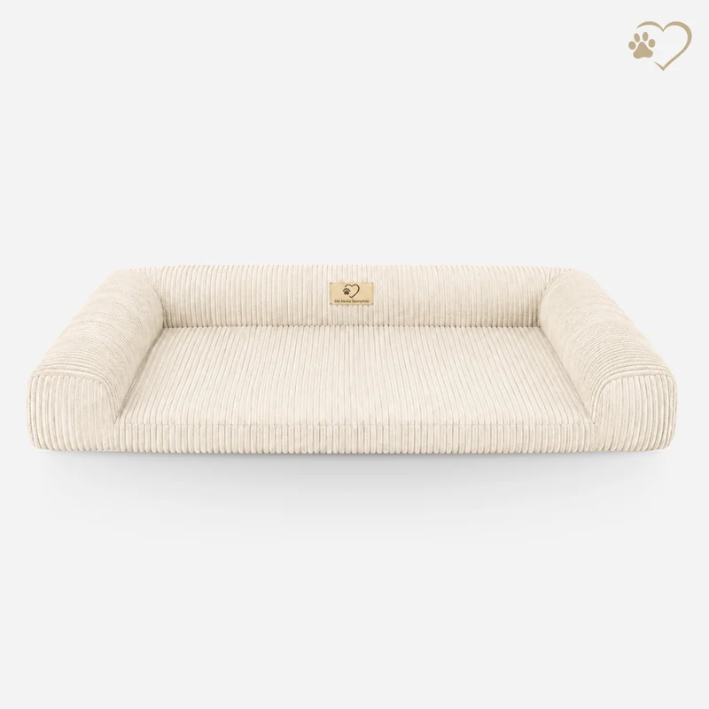 Samtpfote Hundematte Cord - 120x78x19cm
