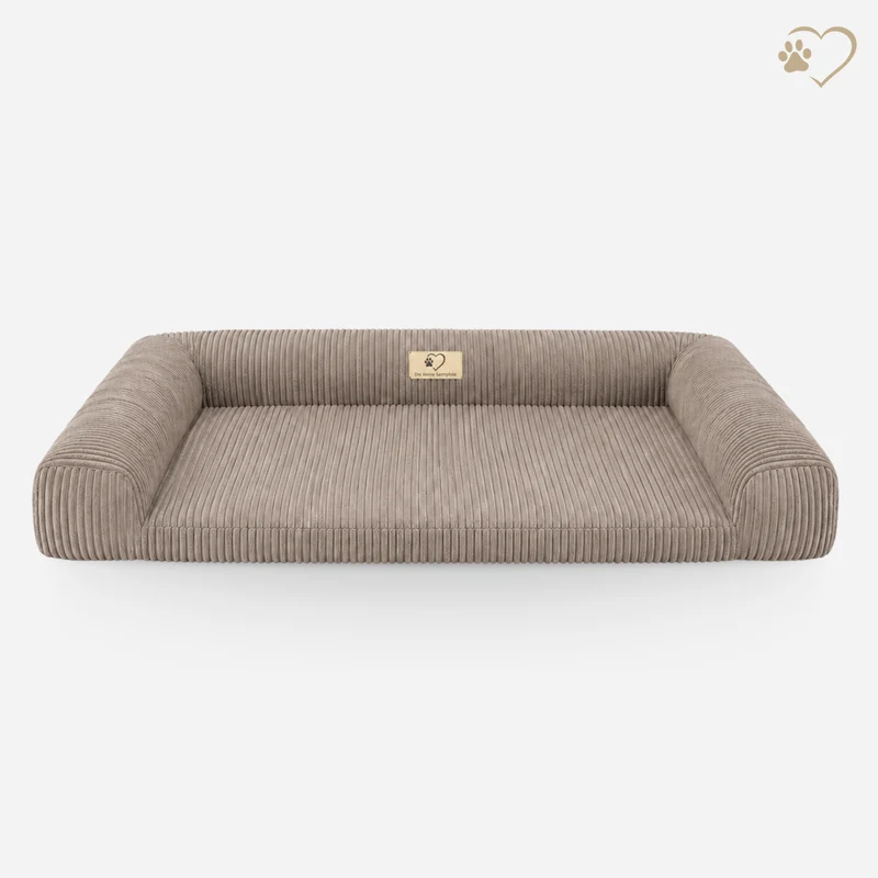 Samtpfote Hundematte Cord - 120x78x19cm