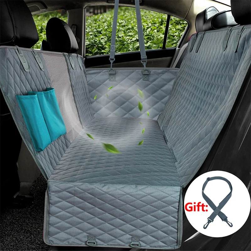 Pet Car Seat Cover Waterproof Dog Carriers Car Rear Back Seat Mat