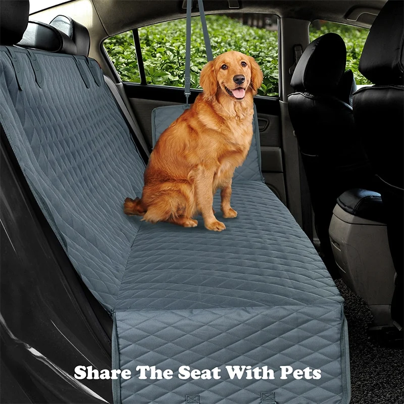 Pet Car Seat Cover Waterproof Dog Carriers Car Rear Back Seat Mat