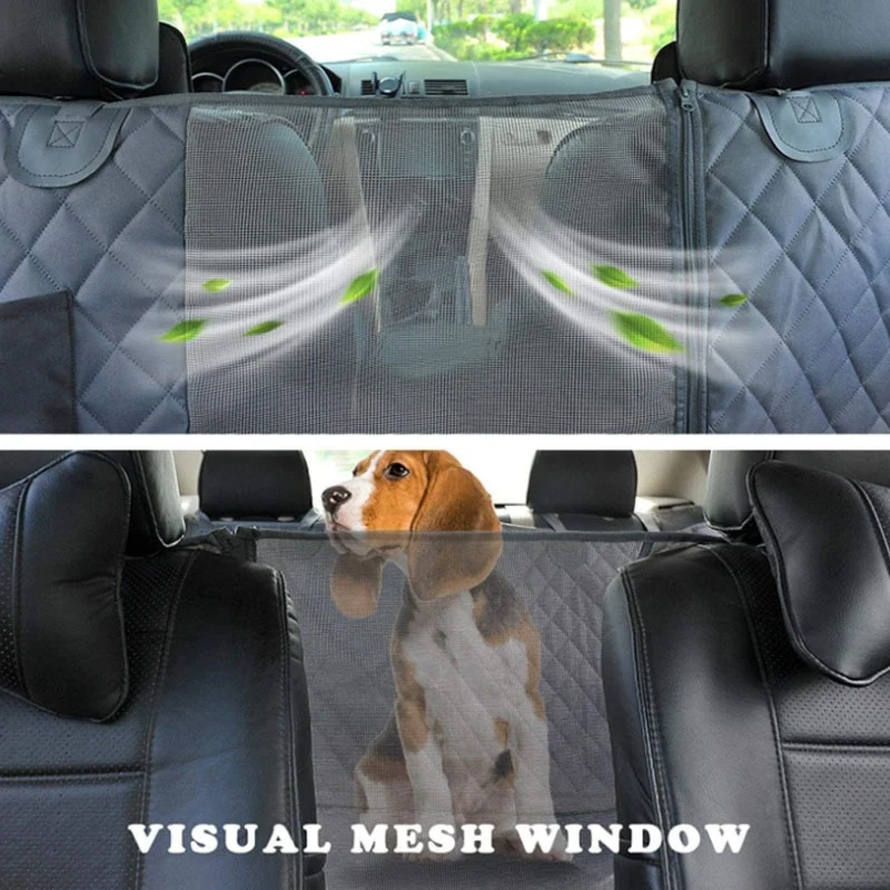Pet Car Seat Cover Waterproof Dog Carriers Car Rear Back Seat Mat
