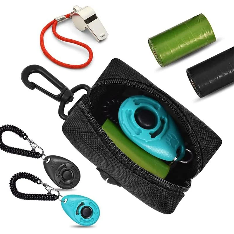 Pet Dog Poop Bag Holder Leash Attachment Mini Travel Garbage Bag