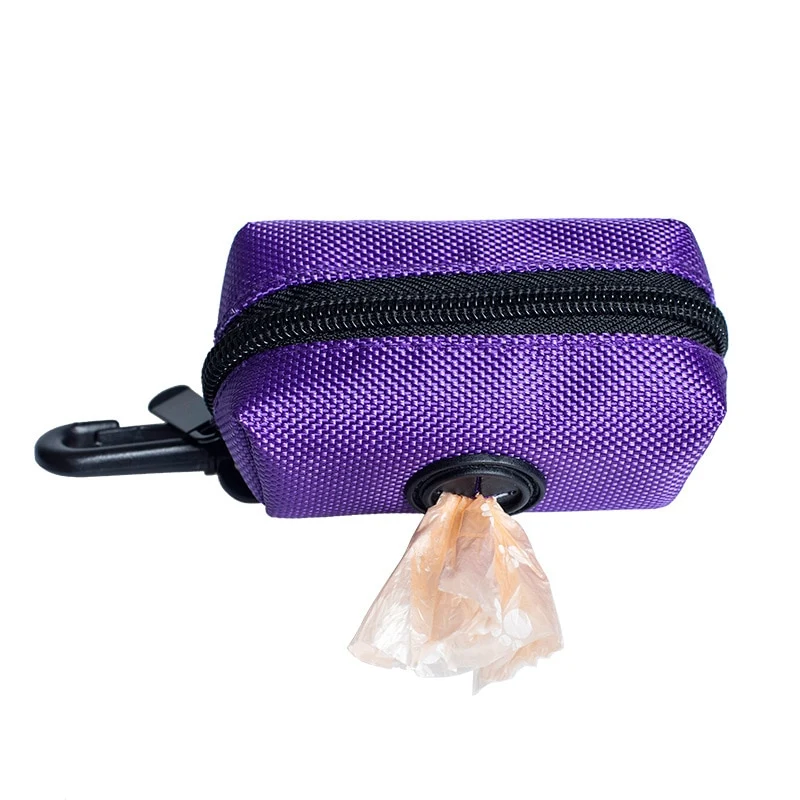 Pet Dog Poop Bag Holder Leash Attachment Mini Travel Garbage Bag