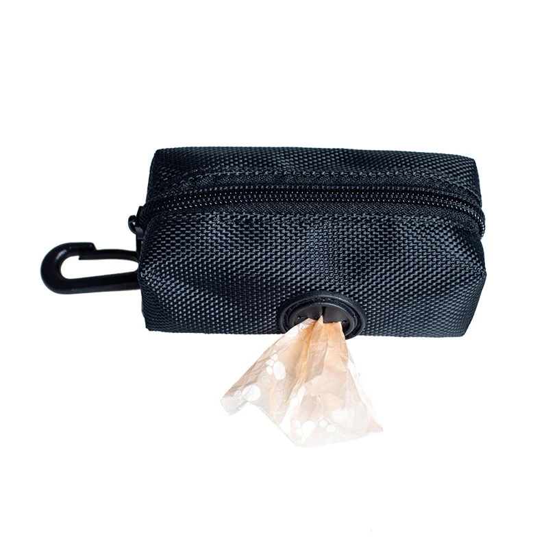 Pet Dog Poop Bag Holder Leash Attachment Mini Travel Garbage Bag
