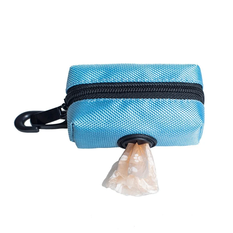Pet Dog Poop Bag Holder Leash Attachment Mini Travel Garbage Bag