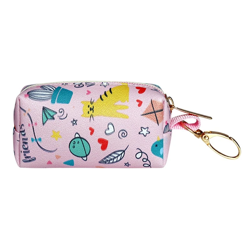 Pet Dog Poop Bag Holder Leash Attachment Mini Travel Garbage Bag