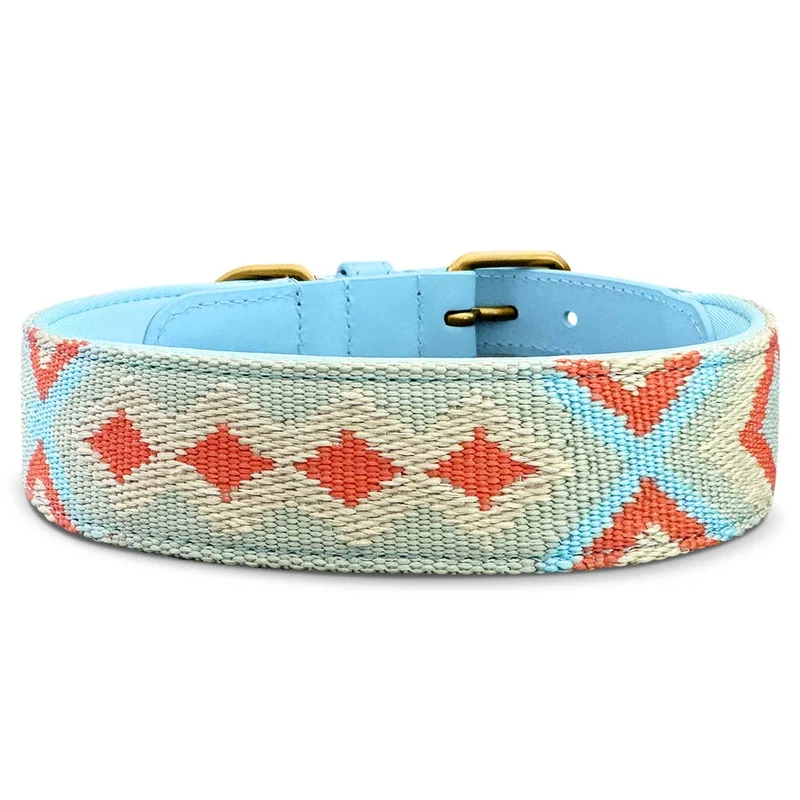 Hundehalsband Sky & Coral