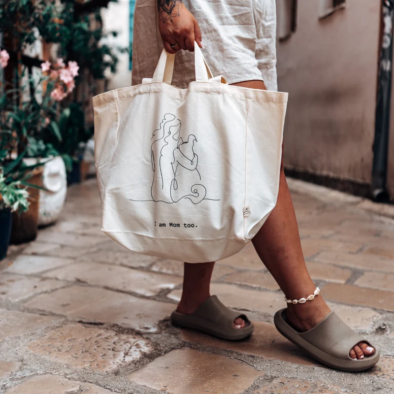 Baumwolltasche Shopper Tote Bag – HundeMama - DOGMOM