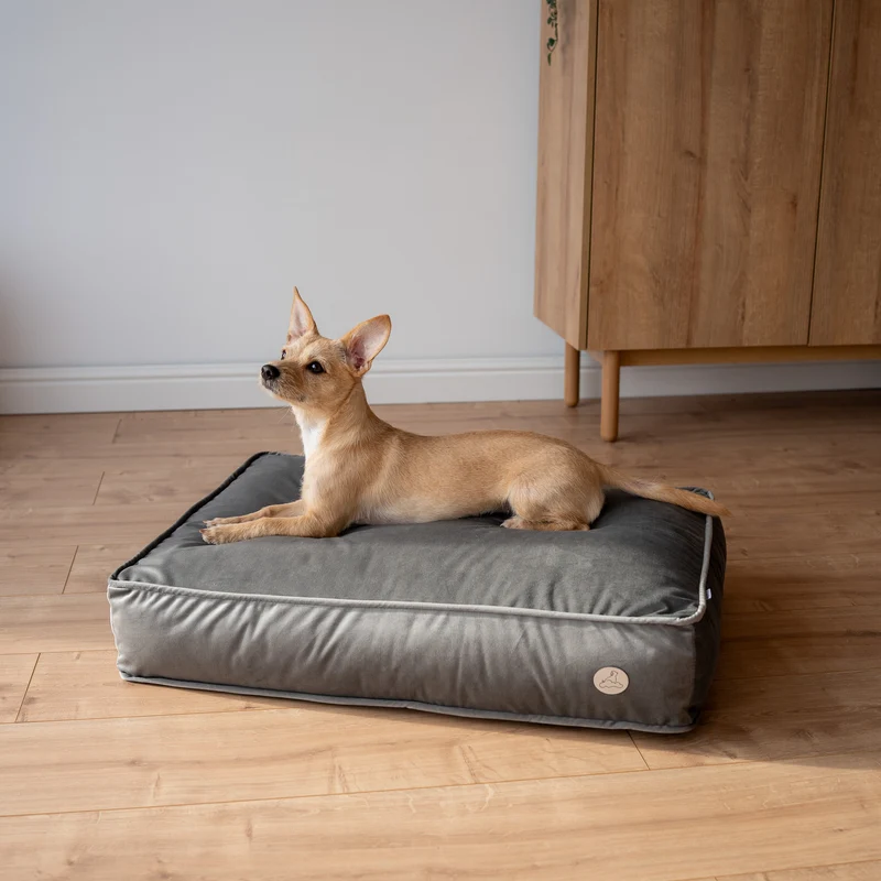 Orthopädische Samt-Hundematratze Größe S